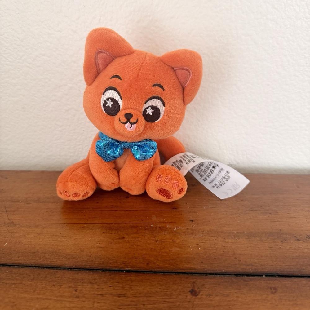 2025 Disney Parks Wishables Shimmer Aristocats Cat Plush Toulouse Orange